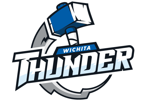 Wichita Thunder 2016 17-Pres Primary Logo iron on paper